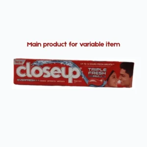 Closeup Everfresh Red Hot Gel Toothpaste
