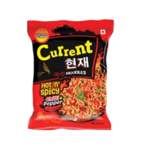 Current chilli pepper noodles