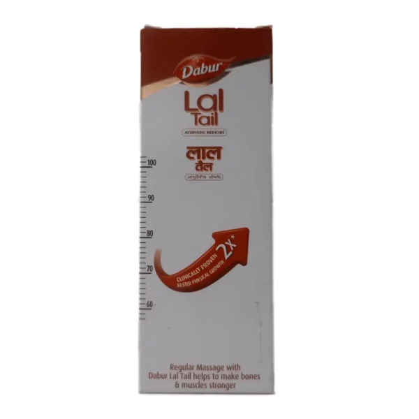 Dabur Lal Tail Ayurvedic Baby Massage Oil Box