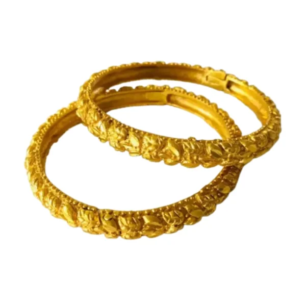 Gold plated chura set of two