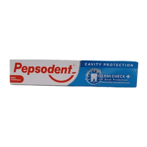 Pepsodent Germicheck Cavity Protection Toothpaste Box
